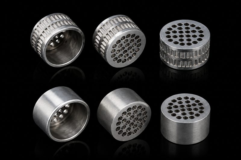 Core vents em alumínio — respiros para molde de EPS
